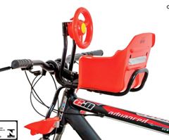 CADEIRINHA FLEXBIKE TOY P/26/29 VERMELHA