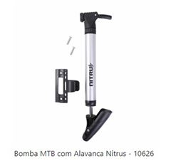 BOMBA MINI ALUM. PUMP REV 30X290MM PRATA
