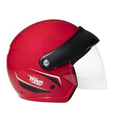 Z-CAPACETE WIND V3 56 VERMELHO/PTO C/VIS