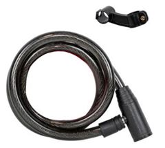 CADEADO ESPIRAL 1MTX12MM PRETO