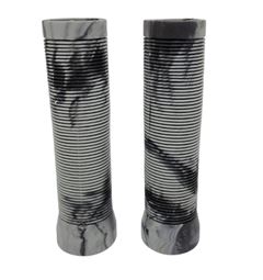 MANOPLA MTB SILICONE PRETA/CINZA 130MM