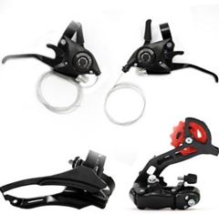 KIT ALAVANCA C/ CAMBIO DT/TZ 3 PEÇAS 21V