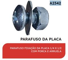 Z-PARAF. FIXA PLACA UNIVERSAL 1/4X1/2