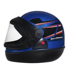 Z-CAPACETE SAN MARINO TITTANIUM 58 AZ/PT