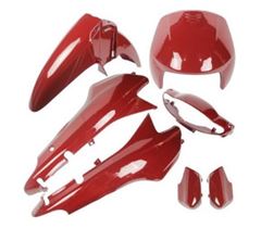 Z-KIT CAREN BIZ 100 04/05 VERMELHA 05PÇS