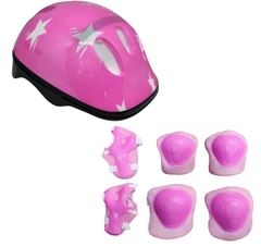 CAPACETE INFANTIL C/JOELH/COT ROSA