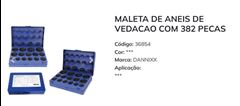 Z-MALETA DE ANEIS DE VEDACAO COM 382 PÇS