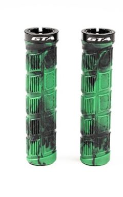 MANOPLA SILICONE 135 MM PRETA/VERDE