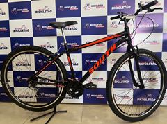 BICICLETA 29 AÇO T18 21V PRETO/LARANJA