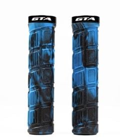 MANOPLA SILICONE 135 MM PRETA/AZUL