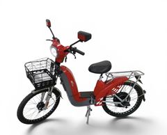BICICLETA ELETRICA A24 S/ BATERIA VERM.