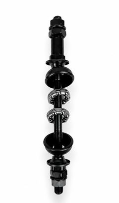 EIXO TZ 3/8X185 COMPLETO C/ESP C/CX/COL