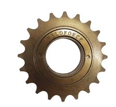 RODA LIVRE 20D ESFERADA DOURADA