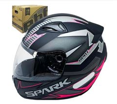 Z-CAPACETE SPARK SPORT 58 P.FSC/ROSA