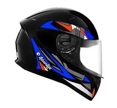 Z-CAPACETE KID INF ADVENT 54 PRETO/AZUL