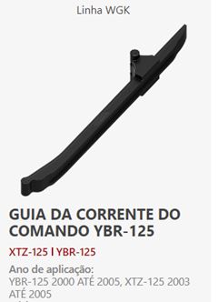 Z-GUIA CORR COMAN YBR 125 00/05/XTZ 03/0