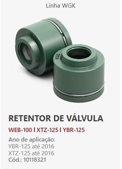 Z-RETENTOR VALVULA YBR/XTZ 125 06/16