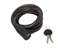CADEADO ACO 1.5MTX12MM PRETO S/SUP