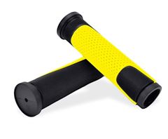 MANOPLA 125MM BORRACHA TPR PTO/AMARELO