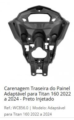 Z-CARCACA PAINEL TZ TI 160 22/24