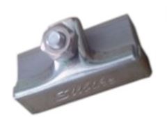 SAPATA DO FREIO MK CINZA 40X18MM