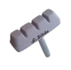 SAPATA DO FREIO MTB LIZA CINZA 50X16MM