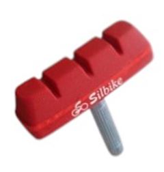 SAPATA DO FREIO MTB LIZA VERM. 50X16MM