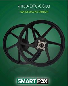 Z-RODA TZ 6 PALITO ALUM C/ROL FAN 09 PTO
