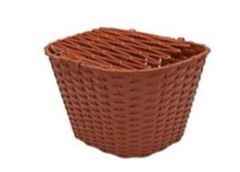 CESTAO 26 PLAST. 35X25 C/TPA FLEX MARRON