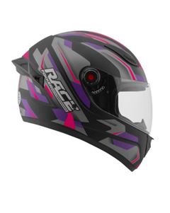 Z-CAPACETE MIXS FOKKER  RACE ROSA 56