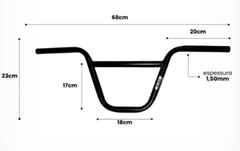 GUIDAO BMX CROSS ALTO PTO