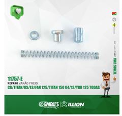 Z-KIT REP. VARETA FREIO TZ TITAN 125/150