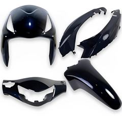 Z-KIT CAREN  BIZ 125 06/10 PRETO 4PÇS