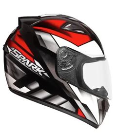 Z-CAPACETE SPARK OROC 58 PTO/VERM
