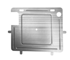 Z-SUPORTE PLACA MOD. MERCOSUL EM ACO