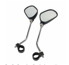 RETROVISOR HASTE LONGA P/BIKE E BIKE ELE